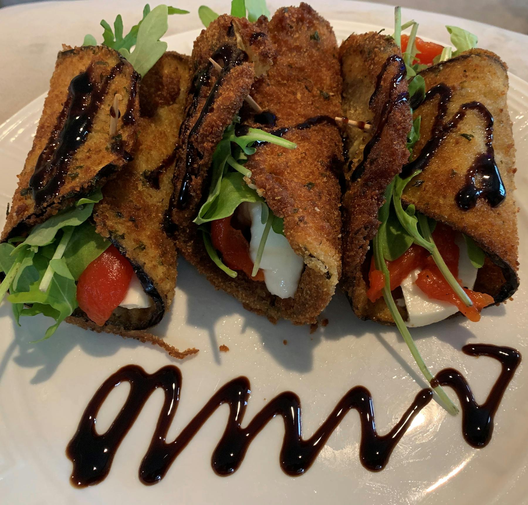 a plate of food